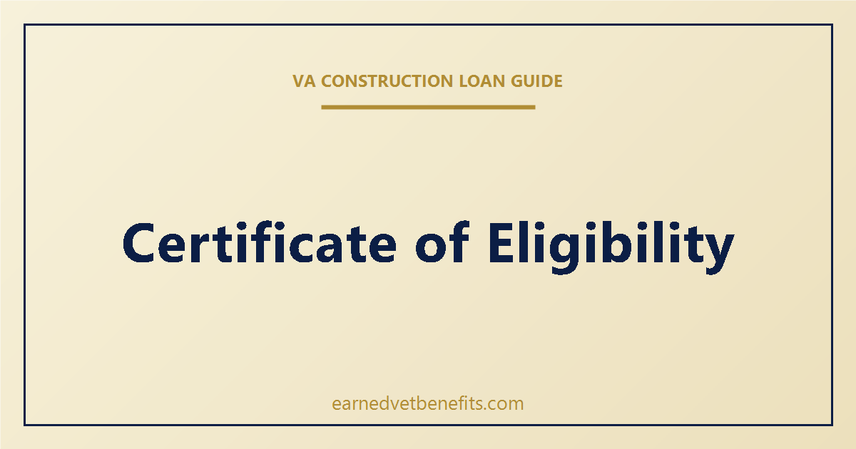 certificate of eligibility